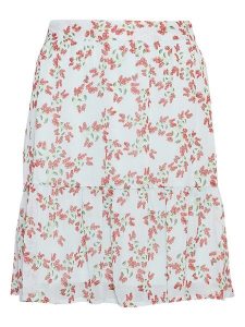 MOSS COPENHAGEN Spódnica "Satina" w kolorze błękitno-czerwonym rozmiar: M. Czerwone spódnice Moss Copenhagen, m, bez wzorów, midi. Za 122,96 zł.