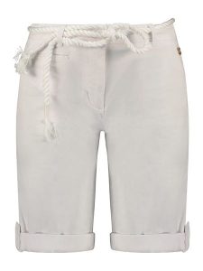 Geographical Norway Bermudy "Paola" w kolorze białym rozmiar: XXL. Białe szorty Geographical Norway, bez wzorów, z tkaniny. Za 61,46 zł.