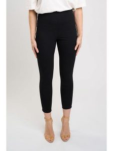 Marks & Spencer Legginsy w kolorze czarnym rozmiar: 36. Czarne legginsy Marks & Spencer, bez wzorów, z podwyższonym stanem. Za 79,03 zł.