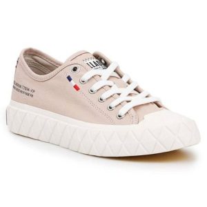 Buty Palladium Ace Cvs 77014-278 różowe. Czerwone trampki bez wzorów, z gumy, bez zapięcia. Za 503,88 zł.