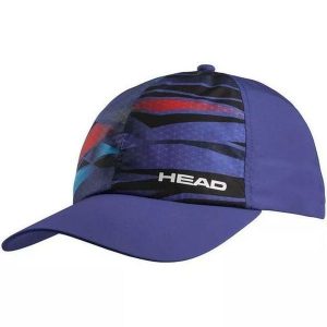 Czapka sportowa z daszkiem Head Light Function Cap. Niebieskie czapki Head, bez wzorów, sportowe. Za 79,99 zł.