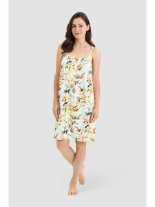 Féraud Sukienka w kolorze białym ze wzorem rozmiar: 44. Białe sukienki Féraud, na co dzień, bez wzorów, bez kołnierzyka, bez ramiączek, midi, proste. Za 241,56 zł.