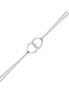 Eclat d'Argent Srebrna bransoletka z elementem ozdobnym rozmiar: onesize. Szare bransoletki Eclat d'Argent, srebrne. Za 100,99 zł.