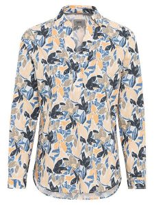 Camel Active Bluzka ze wzorem rozmiar: XL. Brązowe bluzki Camel Active, xl, bez wzorów, z bawełny, bez kołnierzyka, bez ramiączek. Za 114,17 zł.