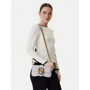 Torebka Just Cavalli. Szare torebki klasyczne Just Cavalli, bez wzorów, bez dodatków. Za 592,99 zł.