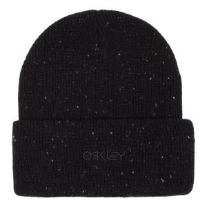 Czapka zimowa damska Oakley B1B Speckled Beanie. Czarne czapki Oakley, bez wzorów, sportowe. Za 57,99 zł.