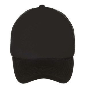 Czapka Z Daszkiem Bubble Colour Block. Czarne czapki SOL'S, bez wzorów. Za 33,99 zł.