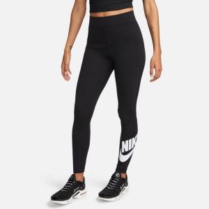 Legginsy Sportswear Classics Rozmiar S Czarny - DV7791-010. Czarne legginsy Nike, bez wzorów, z materiału. Za 204,85 zł.