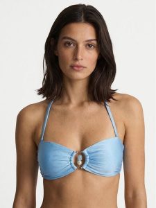 Seafolly Góra od bikini Palermo 31283-217 Błękitny. Niebieskie bikini Seafolly, bez wzorów, z syntetyku. Za 379,99 zł.