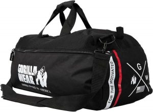 Norris Hybrid Gym Bag/Plecak - Czarny. Czarne plecaki GORILLA WEAR. Za 285,00 zł.