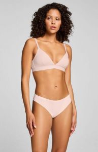 Puma stringi damskie Invisible Cotton 2-pack jasnoróżowe. Czerwone stringi Puma, bez wzorów, z bawełny. Za 156,20 zł.