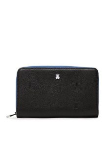 TOUS Portfel Billetera M. New Dubai Saf. 2001689851 Czarny. Czarne portfele Tous, bez wzorów, ze skóry. Za 399,99 zł.