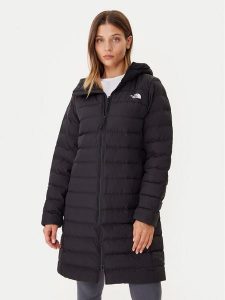 The North Face Płaszcz zimowy Aconcagua NF0A88TA Czarny Regular Fit. Czarne płaszcze The North Face, na zimę, s, bez wzorów, z syntetyku, bez kaptura. Za 929,99 zł.