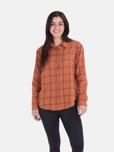 Marmot Koszula "Fairfax" w kolorze pomarańczowym rozmiar: XL. Pomarańczowe koszule Marmot, xl, bez wzorów, bez kołnierzyka, bez ramiączek. Za 86,99 zł.