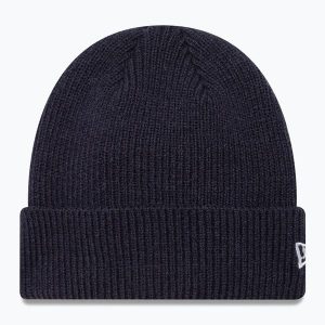 Czapka zimowa New Era Wool Cuff Knit Beanie. Niebieskie czapki New Era, bez wzorów. Za 129,99 zł.