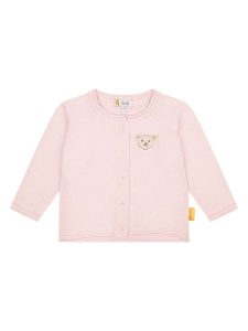 Steiff Kardigan w kolorze jasnoróżowym rozmiar: 86. Różowe kardigany Steiff, z bawełny. Za 96,60 zł.