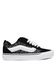 Vans Tenisówki Knu Skool VN000Z8XBLK1 Czarny. Czarne trampki Vans, bez wzorów, ze skóry, bez zapięcia. Za 429,99 zł.