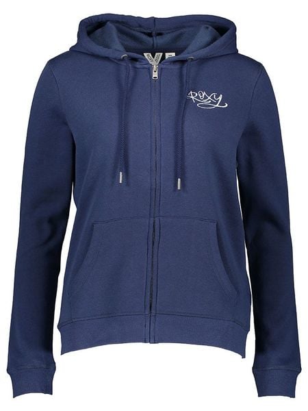Roxy Bluza w kolorze granatowym rozmiar: S. Niebieskie bluzy Roxy, s, bez wzorów, bez kaptura. Za 144,58 zł.