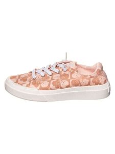 Roxy Sneakersy w kolorze łososiowym rozmiar: 38. Pomarańczowe trampki Roxy, bez wzorów, bez zapięcia. Za 174,95 zł.