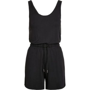 Damski kombinezon bez rękawów Urban Classics modal. Czarne kombinezony Urban Classics, na lato, m, bez wzorów, z dżerseju, bez kołnierzyka, bez ramiączek. Za 161,35 zł.