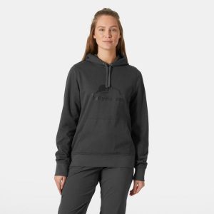 Bluza damska z kapturem Helly Hansen Nord Graphic. Brązowe bluzy Helly Hansen, bez wzorów, z kapturem. Za 372,00 zł.