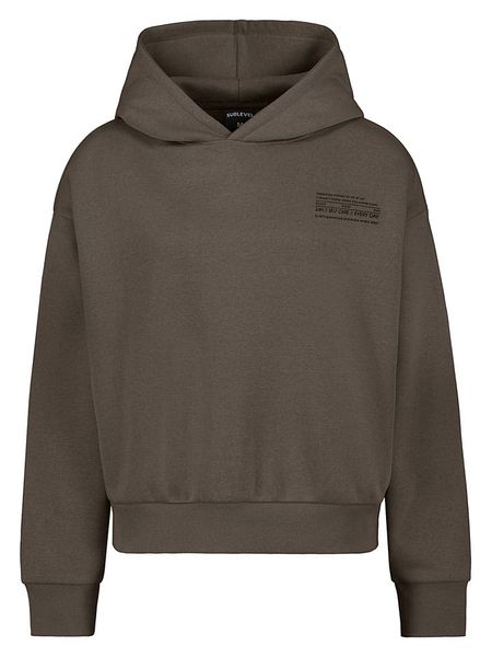 Sublevel Bluza w kolorze brązowym rozmiar: S. Brązowe bluzy Sublevel, s, bez wzorów, z kapturem. Za 114,95 zł.
