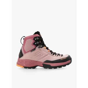 Buty turystyczne damskie Tecnica Forge Hike Mid GTX. Czerwone buty trekkingowe TECNICA, bez zapięcia. Za 640,06 zł.