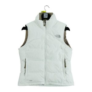 Second life - Kurtka puchowa The North Face 700 - Stan dobry. Białe kurtki The North Face, bez wzorów, z puchu, bez kaptura. Za 363,74 zł.