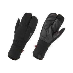 Deep Winter Gloves. Czarne rękawiczki AGU, bez wzorów, z materiału. Za 456,00 zł.