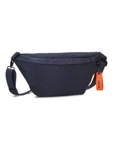 Zwei Saszetka w kolorze granatowym - 39 x 18 x 7 cm rozmiar: onesize. Niebieskie nerki i saszetki Zwei, bez wzorów, z materiału. Za 153,71 zł.