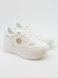 Bellucci Sneakersy w kolorze białym rozmiar: 37. Białe trampki Bellucci, z aplikacjami, bez zapięcia. Za 109,52 zł.