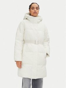 Calvin Klein Jeans Kurtka zimowa J20J224122 Écru Relaxed Fit. Kurtki Calvin Klein Jeans, na zimę, s, bez wzorów, z jeansu, bez kaptura. Za 579,99 zł.