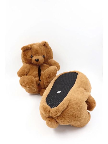 Confly Kapcie w kolorze jasnobrązowym rozmiar: 38/39. Brązowe kapcie Confly, z aplikacjami. Za 83,03 zł.