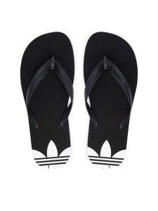 Adidas Japonki Adi Sun Thongs JP7750 Czarny. Czarne klapki ADIDAS, bez wzorów, z syntetyku, bez obcasa. Za 89,99 zł.