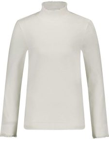 Gerry Weber Koszulka w kolorze kremowym rozmiar: 46. Brązowe bluzki Gerry Weber, bez wzorów, bez kołnierzyka, bez ramiączek. Za 100,99 zł.