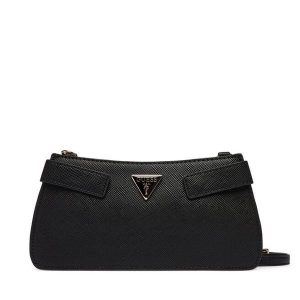 Torebka Guess. Czarne listonoszki Guess, z aplikacjami, bez dodatków. Za 549,99 zł.