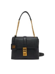 Steve Madden Torebka Bpatts-E SM13001648 Czarny. Czarne torebki klasyczne Steve Madden, bez wzorów, ze skóry, bez dodatków. Za 309,99 zł.