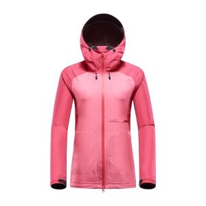 Kurtka turystyczna damska Blackyak ZEBU Gore-Tex Paclite Plus przeciwdeszczowa. Czerwone kurtki BLACK YAK, s, bez wzorów, z gore-texu, bez kaptura. Za 529,99 zł.