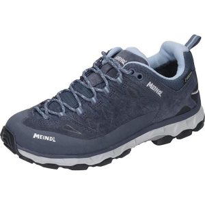 Buty trekkingowe damskie MEINDL Lite Trail Lady GTX, z membraną Gore-Tex. Niebieskie buty trekkingowe MEINDL, z gore-texu, bez zapięcia. Za 760,99 zł.