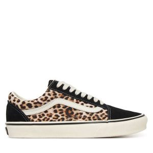 Tenisówki Vans. Czarne trampki Vans, bez wzorów, bez zapięcia. Za 399,99 zł.