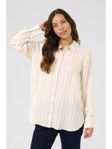 Cream Koszula w kolorze kremowym rozmiar: 36. Brązowe koszule Cream, bez wzorów, bez kołnierzyka, bez ramiączek. Za 130,99 zł.