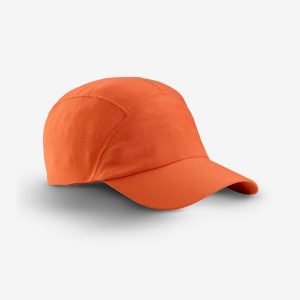 Czapka z daszkiem Forlcaz MT500 V2. Brązowe czapki FORCLAZ, bez wzorów, z elastanu, sportowe. Za 39,99 zł.