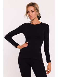Made of emotion Koszulka w kolorze czarnym rozmiar: XL. Czarne bluzki Made Of Emotion, xl, bez wzorów, z bawełny, bez kołnierzyka, bez ramiączek. Za 127,35 zł.