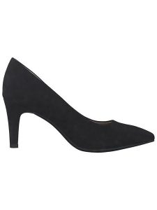 S. Oliver Czółenka w kolorze czarnym rozmiar: 40. Czarne czółenka s.Oliver, bez wzorów, bez obcasa, na szpilce, bez zapięcia. Za 61,17 zł.