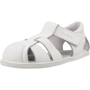 Sandały BLANDITOS COSTABD SANDALIA TIRA ADHESIVA Biały. Białe buty trekkingowe BLANDITOS BY CRIO'S, ze skóry, bez zapięcia. Za 195,99 zł.