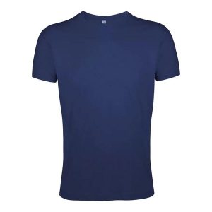 Koszulka Regent Slim Unisex Dla Dorosłych. Niebieskie bluzki SOL'S, s, bez wzorów, sportowe, bez kołnierzyka, bez ramiączek. Za 35,99 zł.
