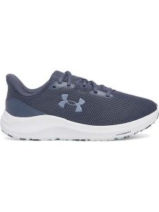 Under Armour Buty sportowe w kolorze niebieskim rozmiar: 38. Niebieskie buty sportowe Under Armour, bez wzorów, bez zapięcia. Za 197,63 zł.