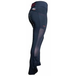 Damskie legginsy jeździeckie z pełną przyczepnością Karlslund Galdur Jodhpur. Niebieskie legginsy KARLSLUND, bez wzorów, z materiału. Za 386,50 zł.