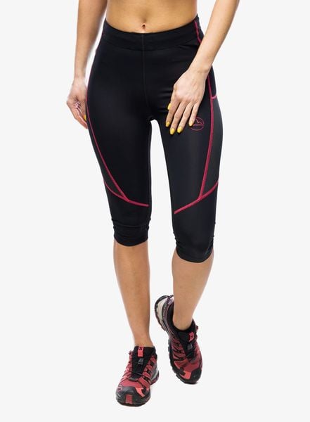 Damskie legginsy 3/4 La Sportiva Triumph. Czarne legginsy La Sportiva, bez wzorów. Za 335,49 zł.