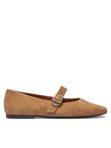 Vagabond Shoemakers Baleriny Jolin 5608-040-28 Brązowy. Brązowe balerinki Vagabond Shoemakers, bez wzorów, ze skóry, bez obcasa, bez zapięcia. Za 359,99 zł.